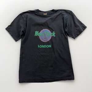Hard Rock Cafe London Size XL Black Shirt Vintage